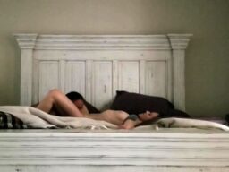 Fucking my friend’s mom in her bed while everyone is at work