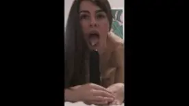 Hot Ebony Babe With Sexy Ass Teasing In Panties