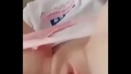 Huge cumshot on my ex tits and belly (sorry, no sound)